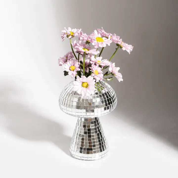 Vase champignon disco