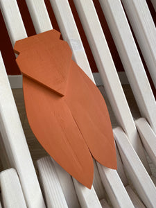 Cigale en bois - Terracotta